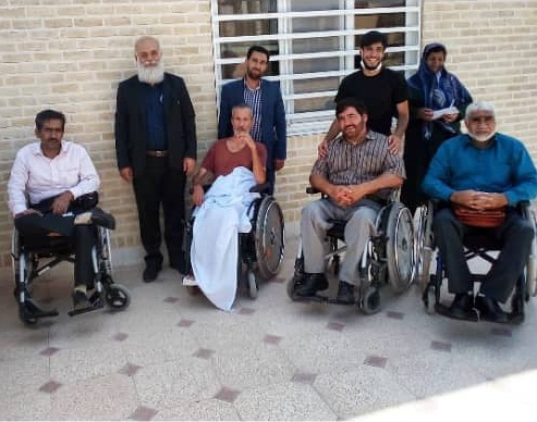ارزیابی جانبازان با آسیب نخاعی  استان کرمان  توسط کلینیک ویلچر سیب